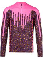 Walter Van Beirendonck Dripping Bike Top - Purple