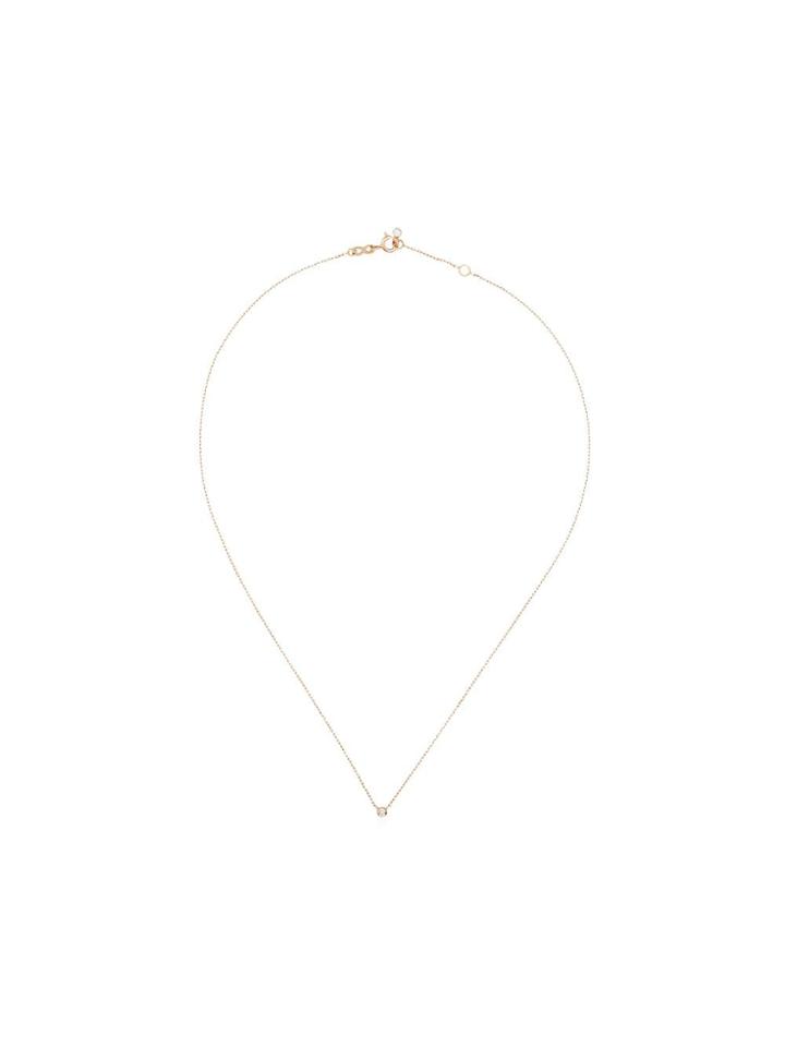 Gigi Clozeau 18kt Rose Gold Diamond Detail Necklace
