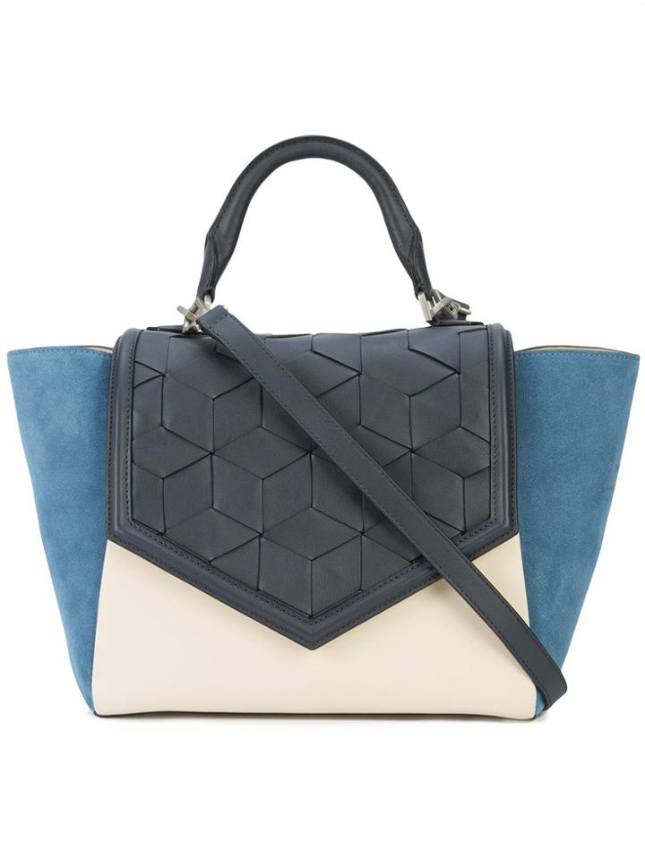 Welden Saunter Flap Satchel - Blue