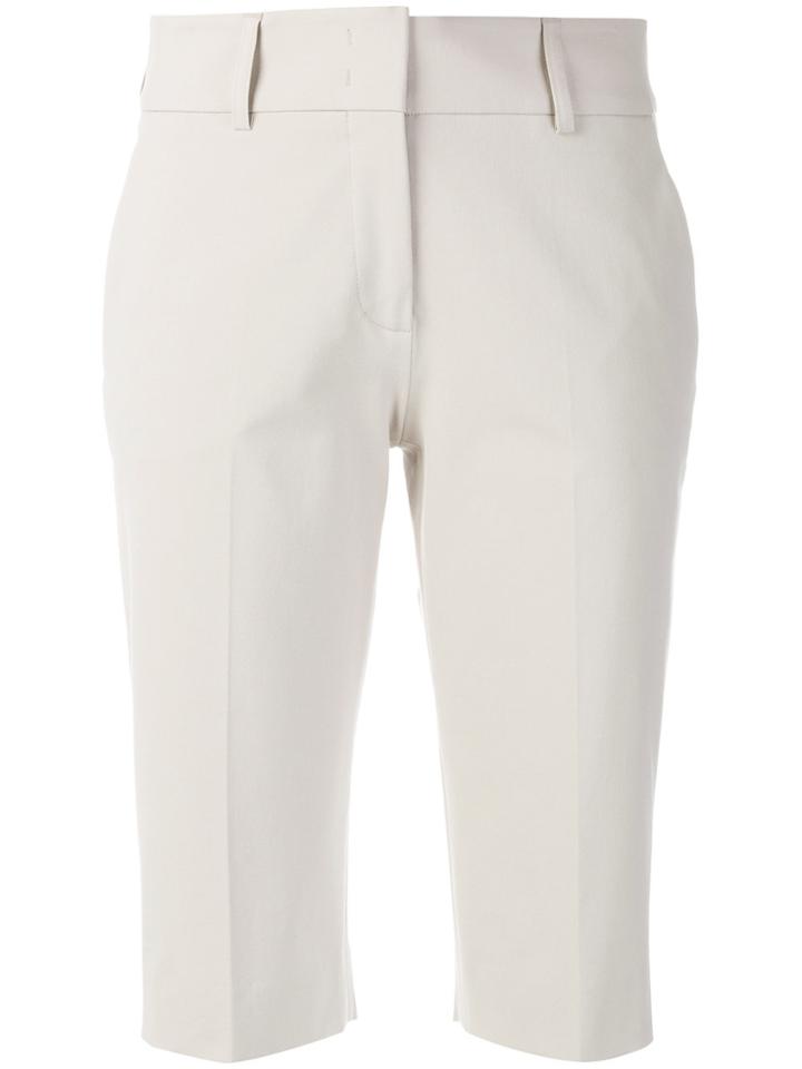 Piazza Sempione Cropped Trousers - Nude & Neutrals