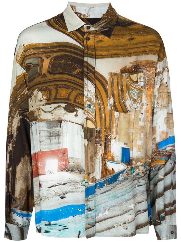 424 Graphic Print Shirt - Multicolour