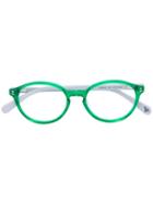 Stella Mccartney Kids Full Rim Oval Glasses, Green