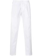 Fay - Fay Classic Trousers - Men - Cotton/spandex/elastane - 50, White, Cotton/spandex/elastane