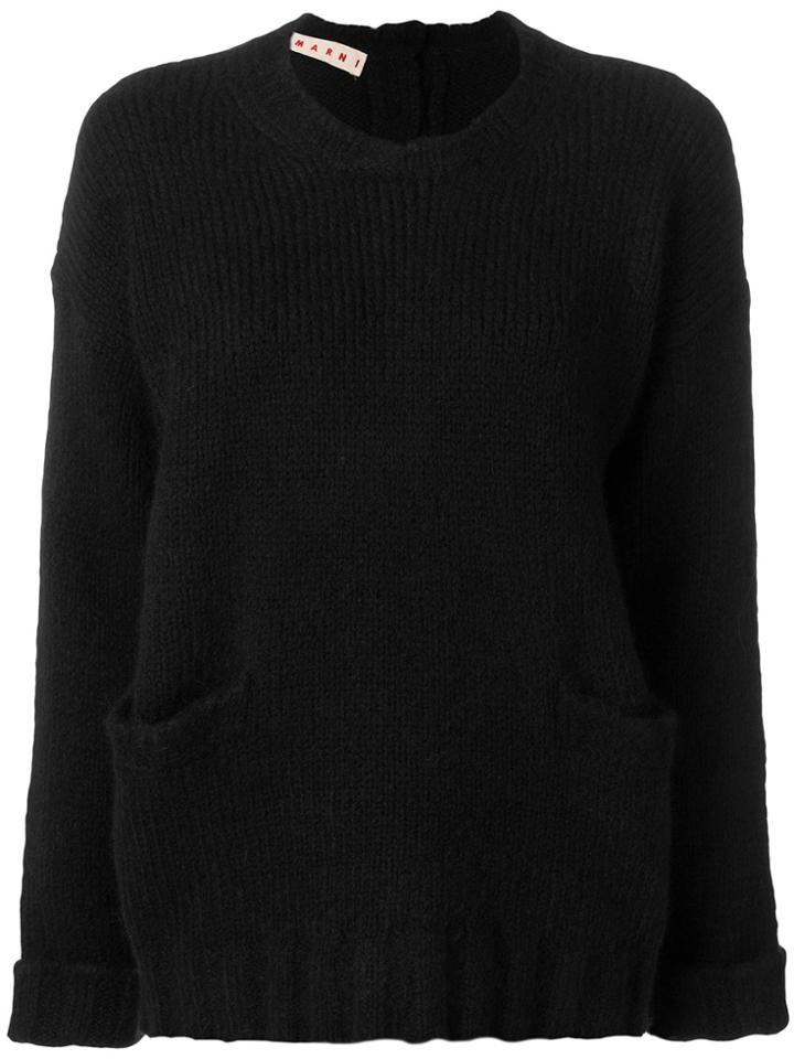Marni Ribbed Chunky Knit - Black