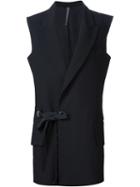 Todd Lynn Sleeveless Wrap Jacket