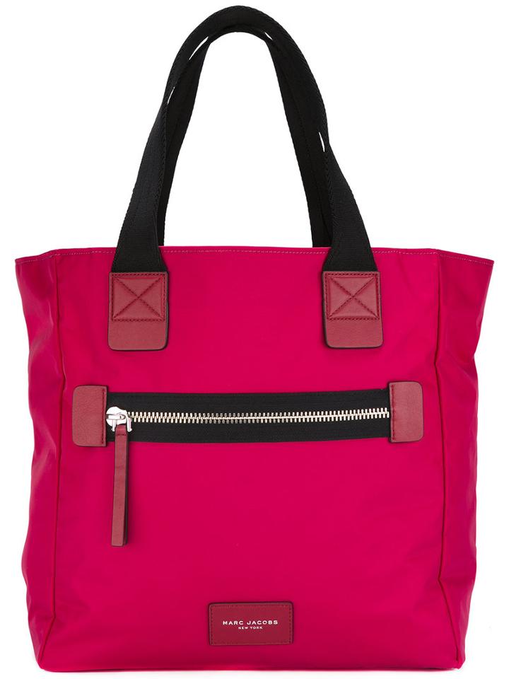 Marc Jacobs Block Panel Tote, Women's, Pink/purple, Polyethylene