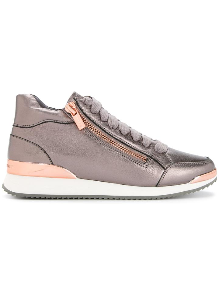 Ginger & Smart Snapshot Sneakers - Metallic