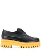 Paloma Barceló Ridged Lace-up Shoes - Black