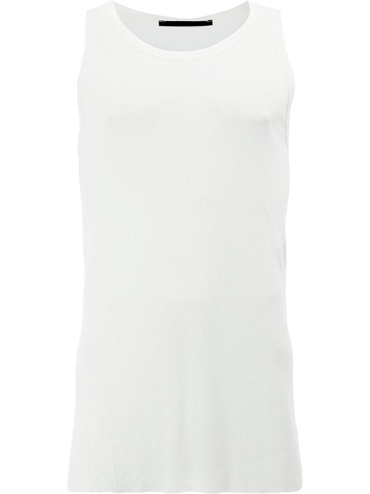 Haider Ackermann Muscle Tank - White