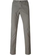 Incotex Straight Leg Trousers, Men's, Size: 31, Green, Cotton/polyester/spandex/elastane