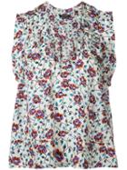 Isabel Marant - 'river' Sleeveless Blouse - Women - Silk - 42, Nude/neutrals, Silk