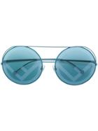 Fendi Eyewear Runaway Sunglasses - Blue