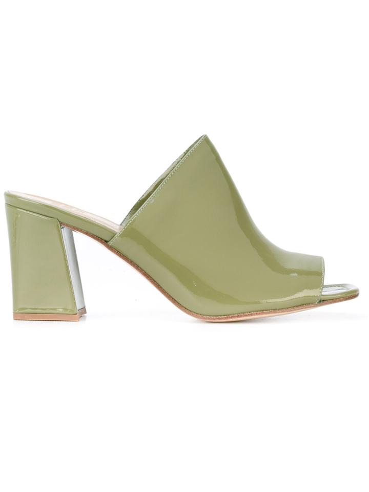 Maryam Nassir Zadeh 'penelope' Mules - Green