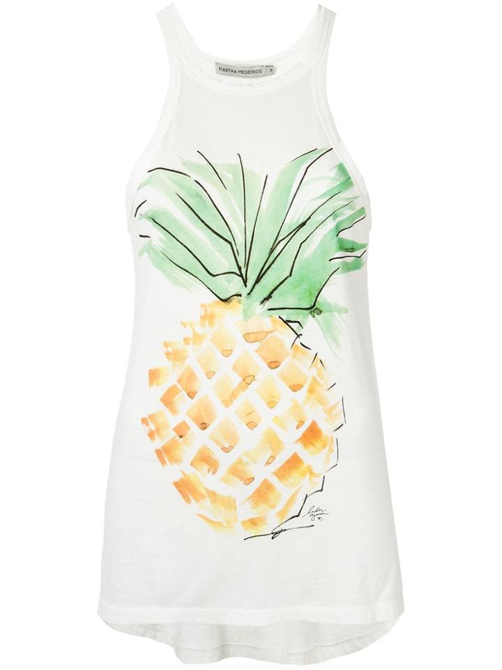 Martha Medeiros Acacia Tank Top - White