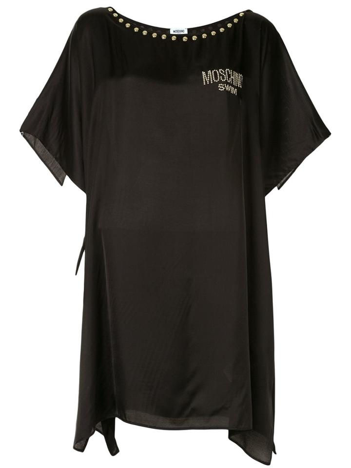 Moschino Satin Kaftan - Black