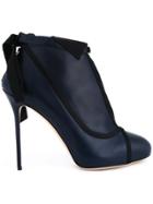 Olgana Open Detail Boots - Blue