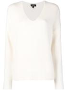 Theory Cashmere Jumper - White