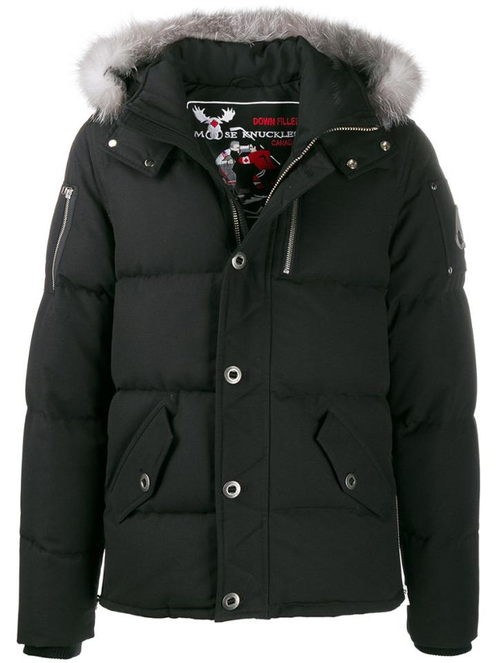 Moose Knuckles 3q Jacket Black Frost