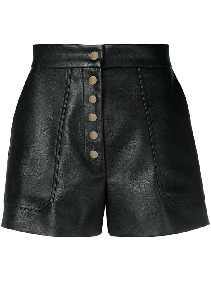 Stella Mccartney High-rise Shorts - Black