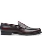 Prada Apron Loafers - Red