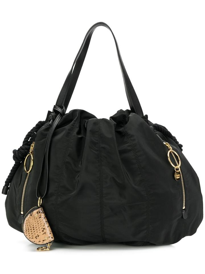See By Chloé Flo Large Tote - Black