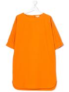Bellerose Kids Shift T-shirt Dress - Yellow & Orange