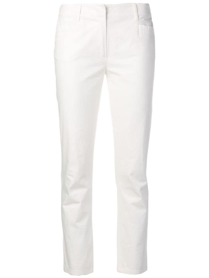 Prada Pre-owned 2000's Slim Fit Jeans - White