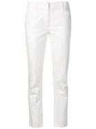 Prada Pre-owned 2000's Slim Fit Jeans - White