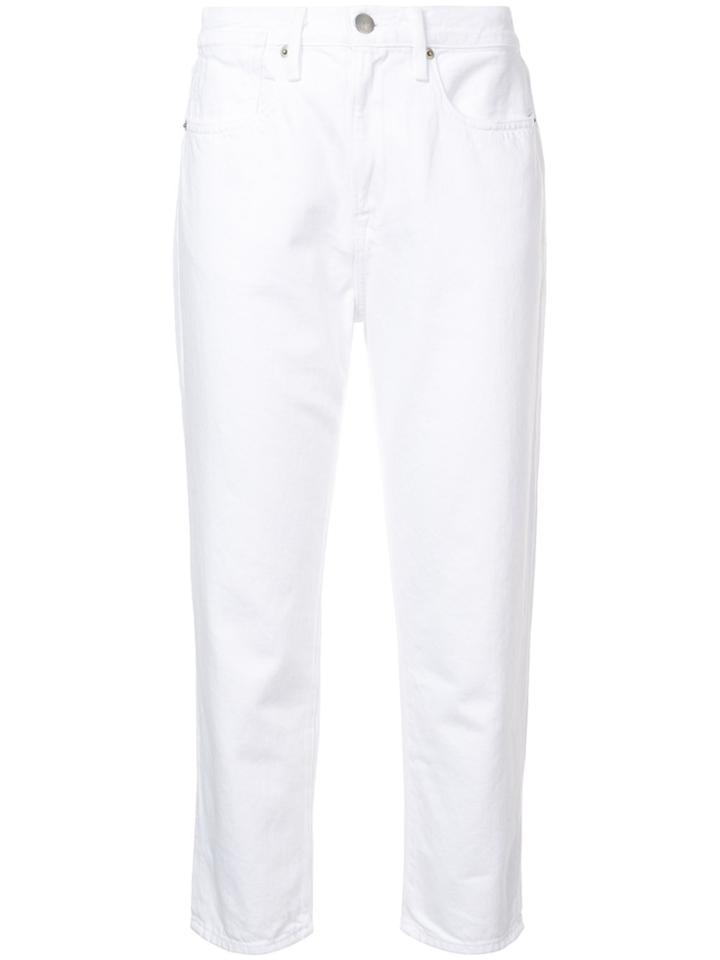 Frame Denim Boyfriend Jeans - White