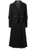 Dorothee Schumacher Striped Coat - Black