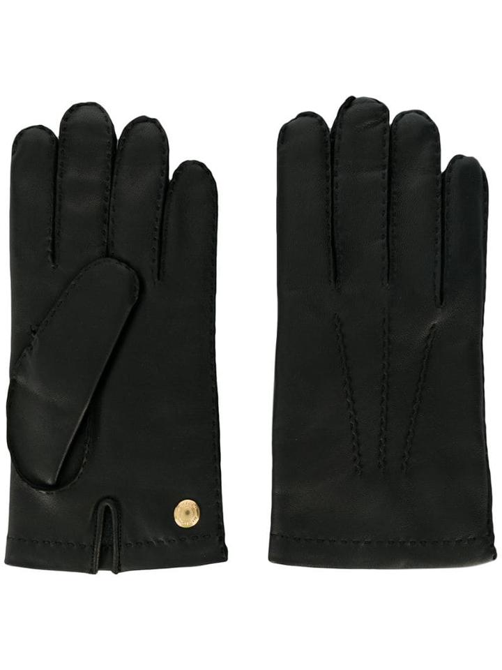 Tom Ford Stud Embellished Gloves - Black