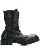 Guidi Lace-up Boot - Black