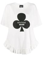 Boutique Moschino Graphic T-shirt - White