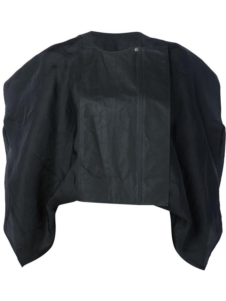 Rick Owens Short 'debussy' Biker Jacket