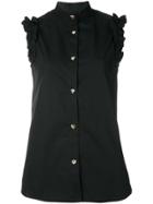 Love Moschino Heart Buttons Shirt - Black