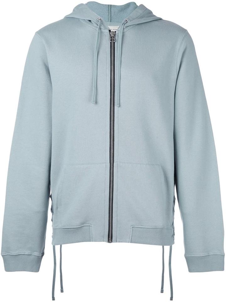 Faith Connexion Zipped Hoodie, Men's, Size: Large, Blue, Cotton