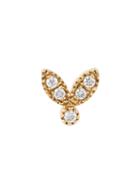 Yvonne Léon Leaf Diamond Stud Earing