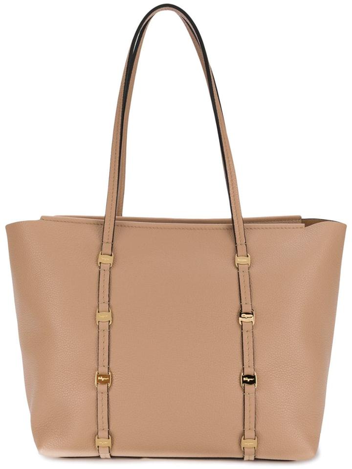Salvatore Ferragamo Classic Shopper Bag - Neutrals
