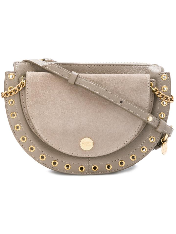 See By Chloé Kriss Cross Body Bag - Grey