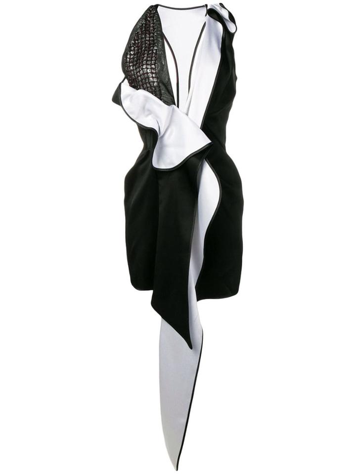 Maticevski Draped Front Dress - Black