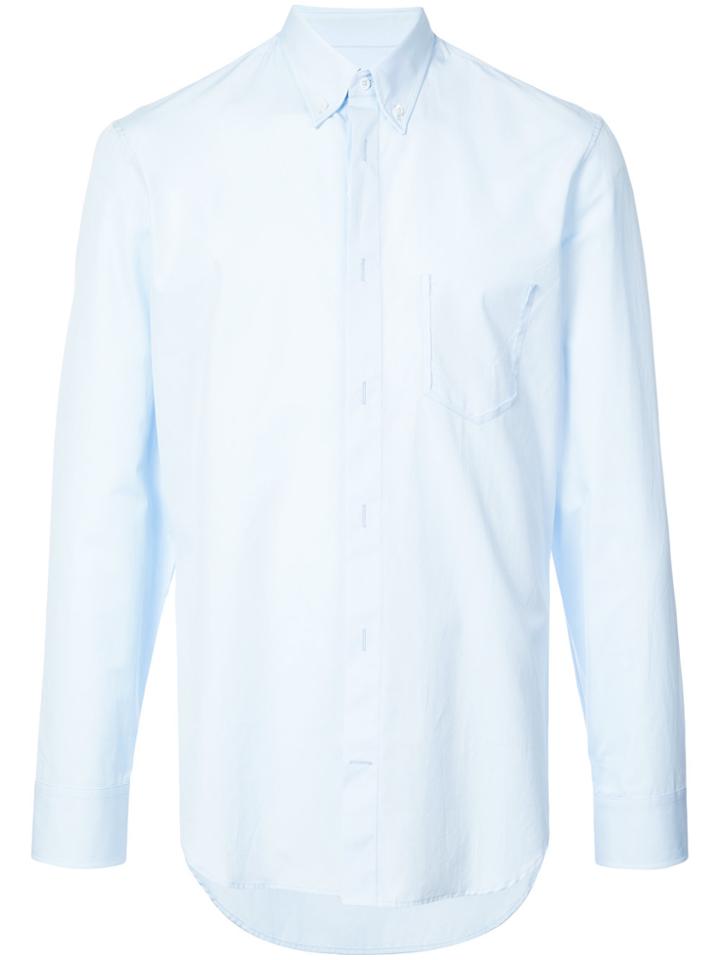 Maison Margiela Classic Long-sleeve Fitted Shirt - Blue