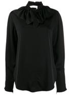 See By Chloé Ruffle Collar Shirt - Black