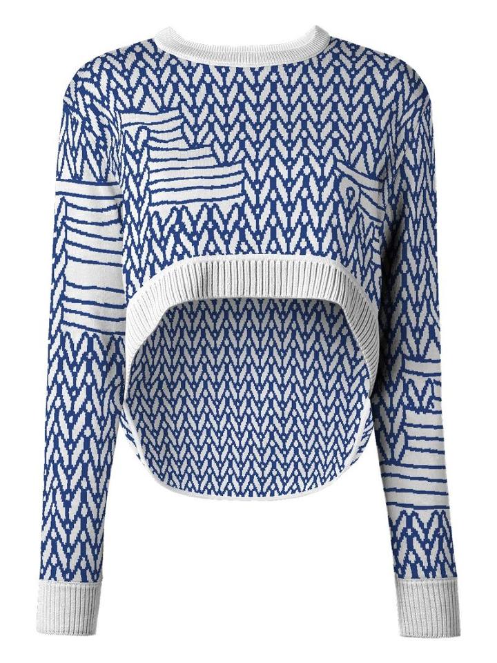 Opening Ceremony Umd X Opening Ceremony Elliptical Jumper, Women's, Size: Medium, White, Merino