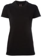 Rick Owens Drkshdw Crew Neck T-shirt, Women's, Size: Small, Black, Cotton