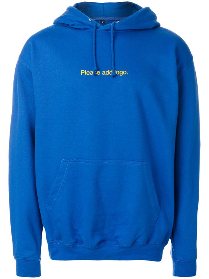 F.a.m.t. Please Print Hoodie - Blue