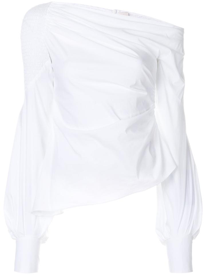 Peter Pilotto Asymmetric Blouse - White