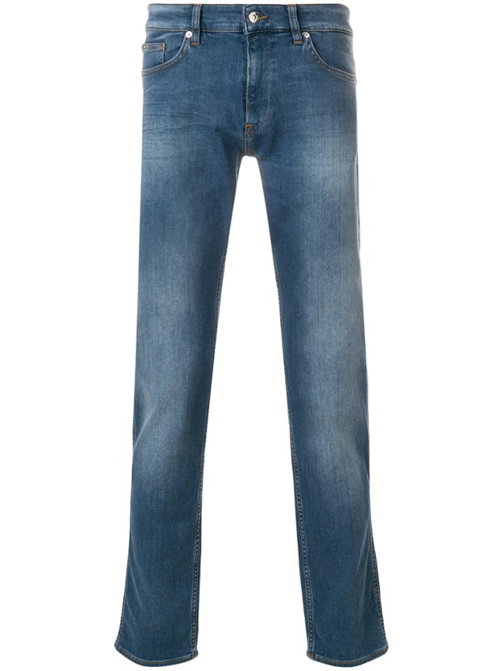 Boss Hugo Boss Stonewashed Straight Leg Jeans - Unavailable