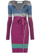 Dvf Diane Von Furstenberg Wrap Style Dress - Multicolour