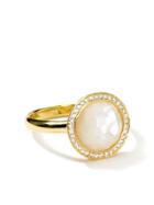 Ippolita 18kt Yellow Gold Small Lollipop Mother-of-pearl And Diamond
