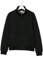 Kenzo Kids Teen Logo Bomber Jacket - Black